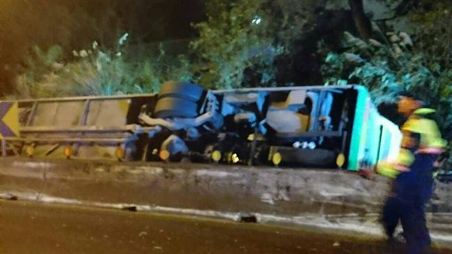 遊覽車翻覆　同旅行社曾發生死亡意外