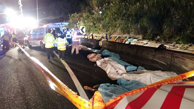 遊覽車國道翻覆　金管會預估理賠金額