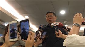 台北市長柯文哲進駐災防中心了解情況　盧冠妃攝