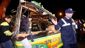 賞櫻團翻車、蝶戀花旅行社、遊覽車國道翻覆／中央社