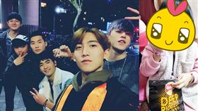 飛魚揪狼王子齊為涂善存慶生　小女友現身粉絲喊失戀！　圖／佳葳娛樂提供、翻攝自臉書