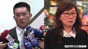 童仲彥、李秀環合成圖／記者盧冠妃攝