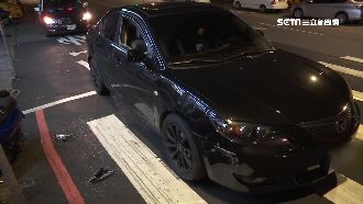 持球棒破車窗　男子疑欠債大街遭押走