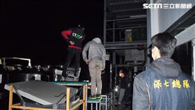 明通公司因再次排放含重金屬廢水遭保七總隊查獲，詹姓負責人被依水汙染防治法移送法辦（翻攝畫面）