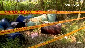 新竹驚見廢棄鐵桶　閃火點低恐爆炸