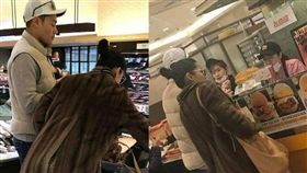 全智賢與老公一起逛超市。（圖／翻攝自only_giannajun Instagram）