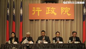 行政院院會，會後記者會。記者盧素梅攝