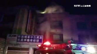 透天厝大火　勇母救子撐到最後才倒