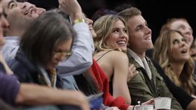 ▲布夏與葛雷克的約會。（圖／美聯社／達志影像）