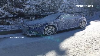 奧迪TT冰封五天　成合歡山打卡熱點