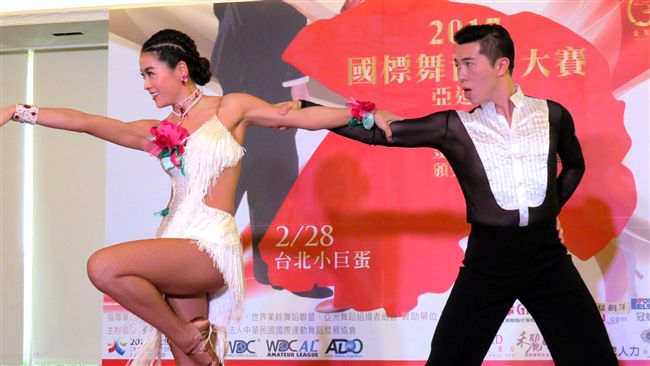 2017國標舞大賽　小嫻熱舞恰恰