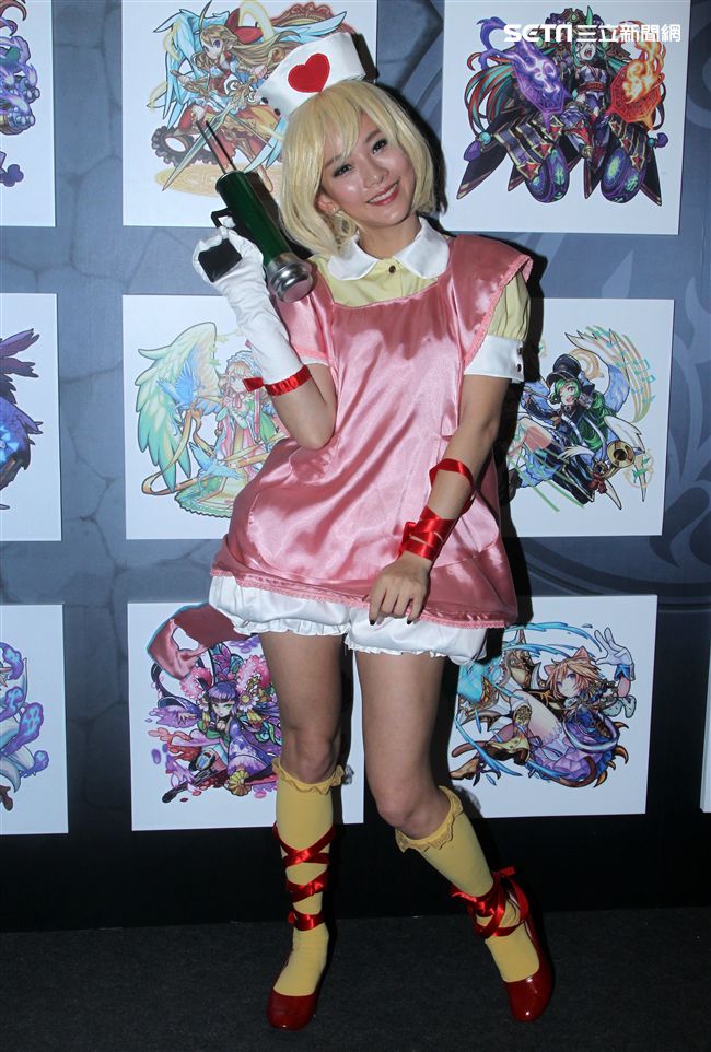 電玩正妹Naowi。（記者邱榮吉/攝影）