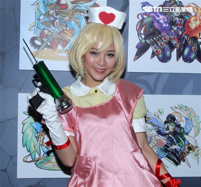 電玩正妹Naowi。（記者邱榮吉/攝影）
