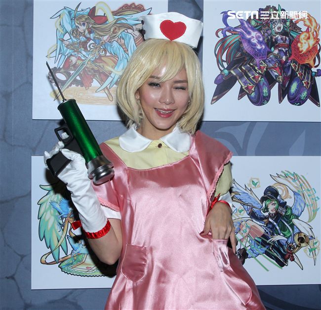 電玩正妹Naowi。（記者邱榮吉/攝影）