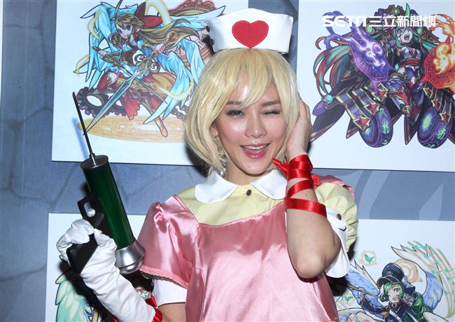 電玩正妹Naowi。（記者邱榮吉/攝影）