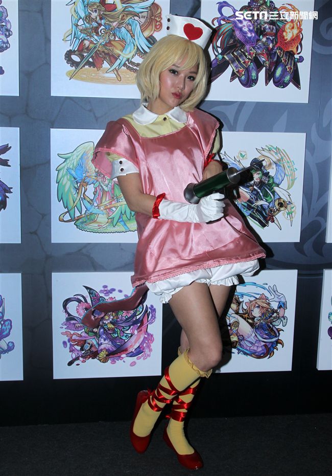 電玩正妹Naowi。（記者邱榮吉/攝影）