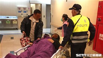 孕婦路邊出血急臨盆　警狂飆送醫救命