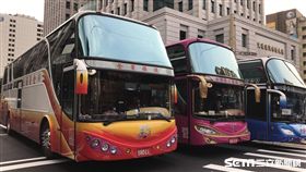 友力通運交通部抗議 圖／記者馮珮汶攝