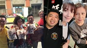 賣雞排的藝人　nono　薛志正　湘瑩媽（圖／翻攝自湘瑩、比臉大雞排、艋舺雞排總店臉書）