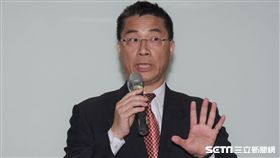 行政院發言人徐國勇轉述行政共識營相關內容 圖／記者林敬旻攝