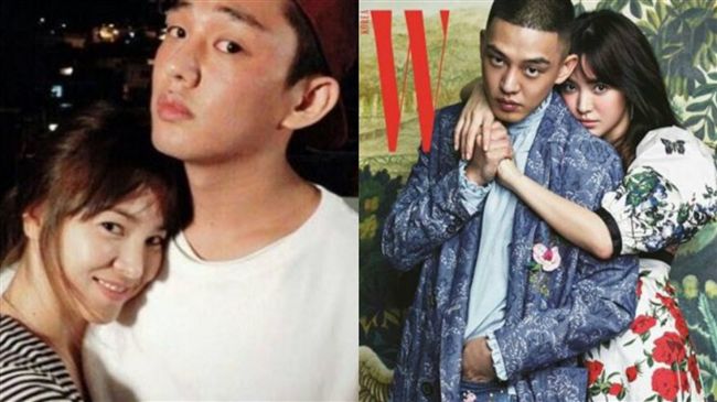 親密照曝光！宋慧喬從後環抱貼劉亞仁