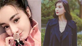 圖翻攝自Angelababy 迪麗熱巴 楊冪微博