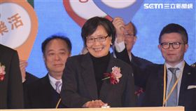 2017觀光節慶祝大會,觀光協會會長葉菊蘭 圖／記者林敬旻攝