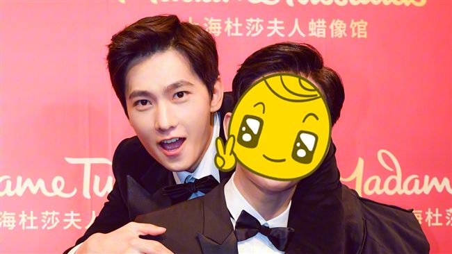 楊洋蠟像與本人激似　親認證一模一樣