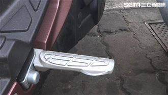 小腿破壞器！機車飛旋、踩發器易傷人