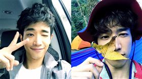 劉以豪全裸跳溪洗澡　露營生活慘案不斷。資料來源：劉以豪臉書