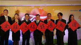 福特六和　總裁朱忠園　副總經理邴兆齊　財務處副總經理李偉華　營銷服務處副總經理張景弼　福特亞太製造-大中華製造總監莊泰旭　產品開發處副總經理林崇銘　公共事務處處長林宇涵　One Ford策略車款Ford Escort 國產化