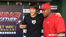 經典賽陳冠宇、古巴Alfredo Despaigne（圖／記者陳怡汝攝＿