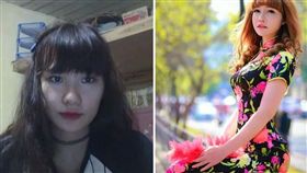 毒殺金正男女嫌犯段氏香（Doan Thi Huong）。（合成圖／翻攝自huong thu YouTube、日本《朝日新聞》）