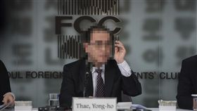 脫北者、前北韓駐英公使太永浩（Thae Yong-Ho）恐成北韓暗殺目標。（圖／美聯社／達志影像）