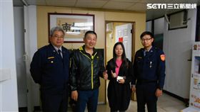 劉姓女大生打工存下的12萬元積蓄，差點遭到詐騙集團騙走（翻攝畫面）