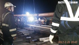 機捷裂縫鋼軌置換完成 將送德國原廠檢視及第三單位調查。（圖／機捷提供）