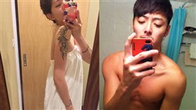 陳艾琳、顏庭笙（Alex）/臉書、微博
