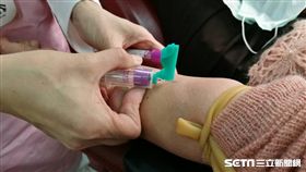 捐血。（圖／楊晴雯攝）