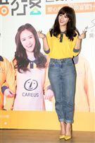 吳姍儒擔任喜憨兒基金會公益大使「送愛到部落」，捐贈愛心餐盒關懷偏鄉學童。（記者邱榮吉/攝影）