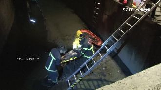 女吵架跳大排尋短　多虧「爛泥」救命