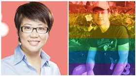 民進黨高雄市議員陳信瑜、焦糖哥哥陳嘉行。（合成圖／翻攝自陳信瑜、焦糖陳嘉行粉絲團）