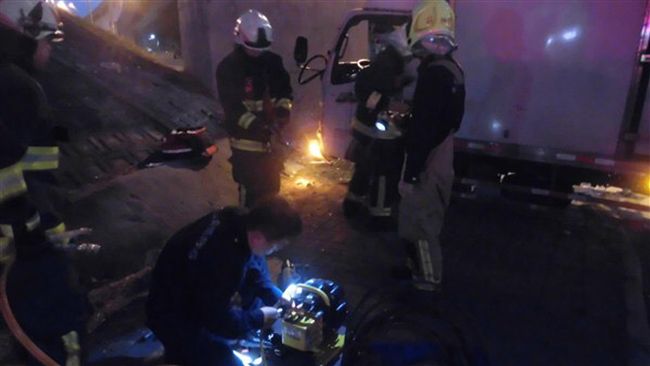 輕軌列車撞養護工人　恢復正常營運