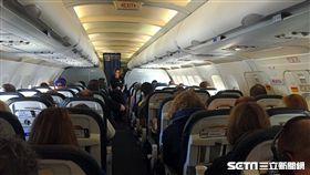 航空,機艙,空服員,乘客,機上,飛機。（圖／記者簡佑庭攝）