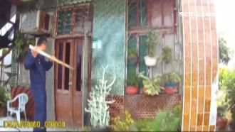 男持開山刀砍8旬翁　警噴辣椒水制伏