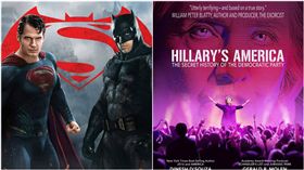蝙蝠俠對超人,希拉蕊的美國,金酸霉獎,好萊塢/臉書