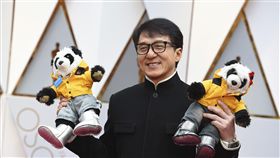 奧斯卡星光大道紅毯,成龍　圖／美聯社