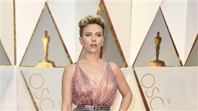 奧斯卡紅毯星光大道史嘉蕾喬韓森（Scarlett Johansson）　圖／美聯社
