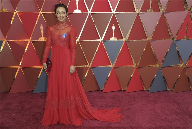 蘿絲奈格(Ruth Negga)以《愛侶》入圍最佳女主角。（圖／美聯社／達志影像）