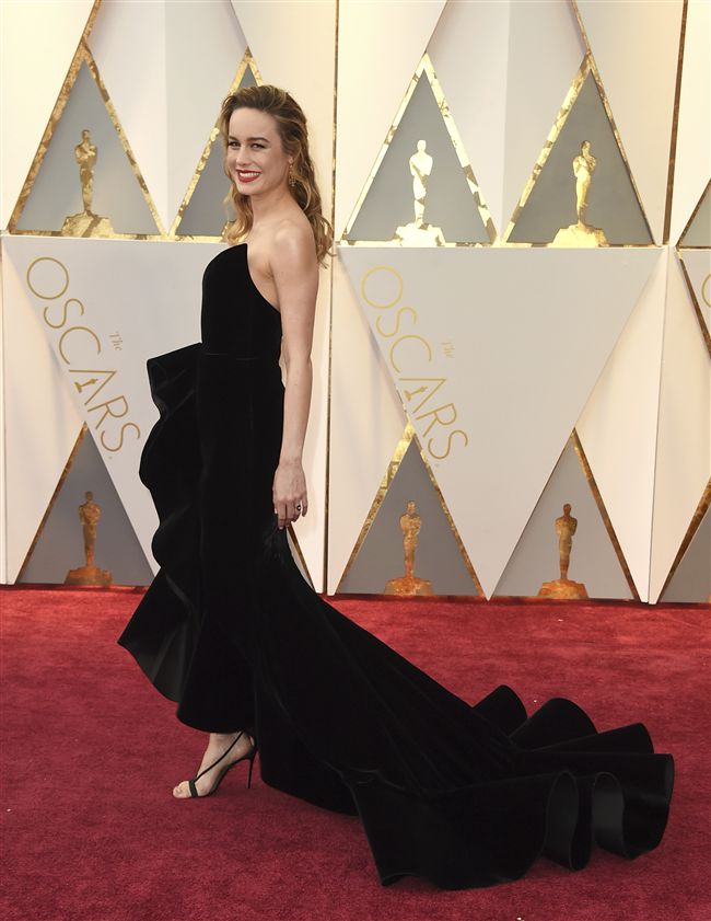 奧斯卡影后布麗拉森（Brie Larson）。（圖／美聯社／達志影像）