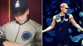 Jun.K日前不慎跌落舞台。（合成圖／翻攝自Jun.K IG）